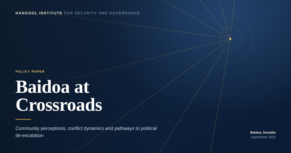 BAIDOA AT CROSSROADS – Policy Paper